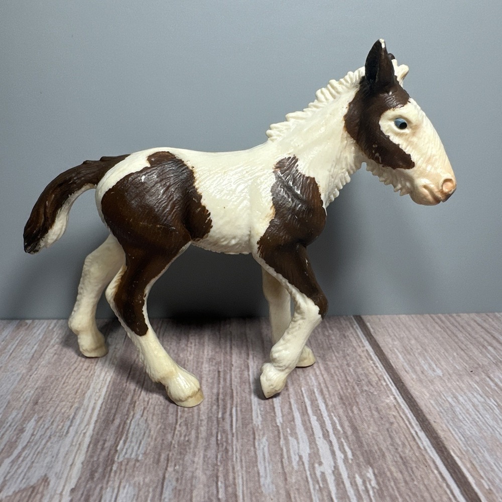 Vintage Schleich TINKER FOAL Colt 2004 Horse - Animal Figure Retired